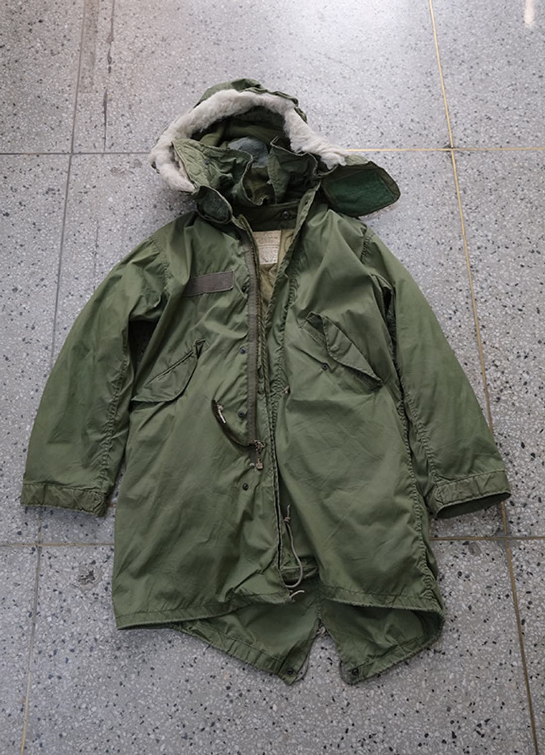 80s 밀리터리 m65 파카 xs  상품이미지1