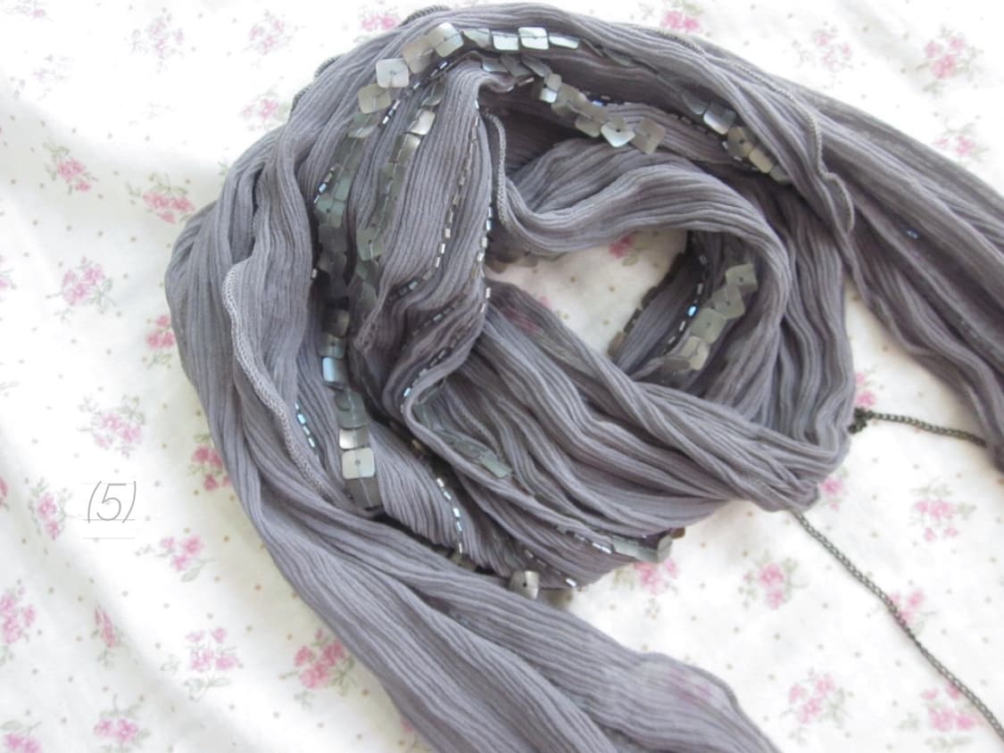 엑팜 빈티지 여름 스카프 상품이미지8