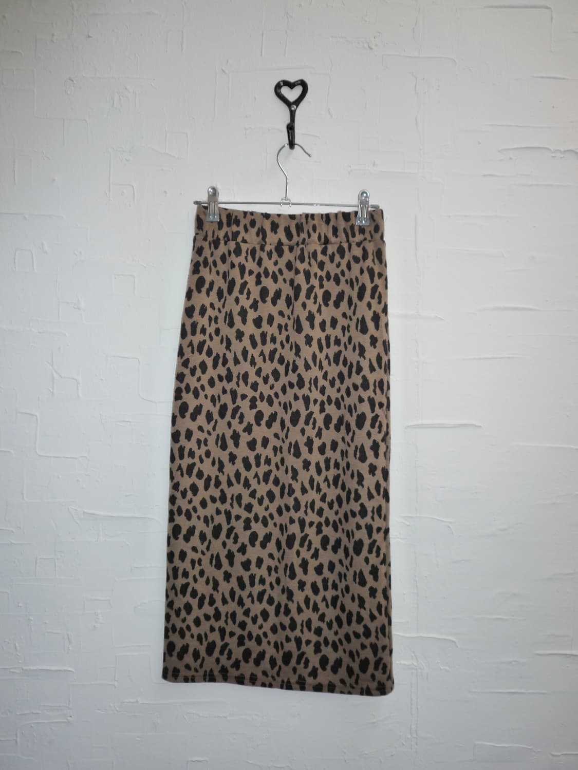 leopard long banding skirt 상품이미지4