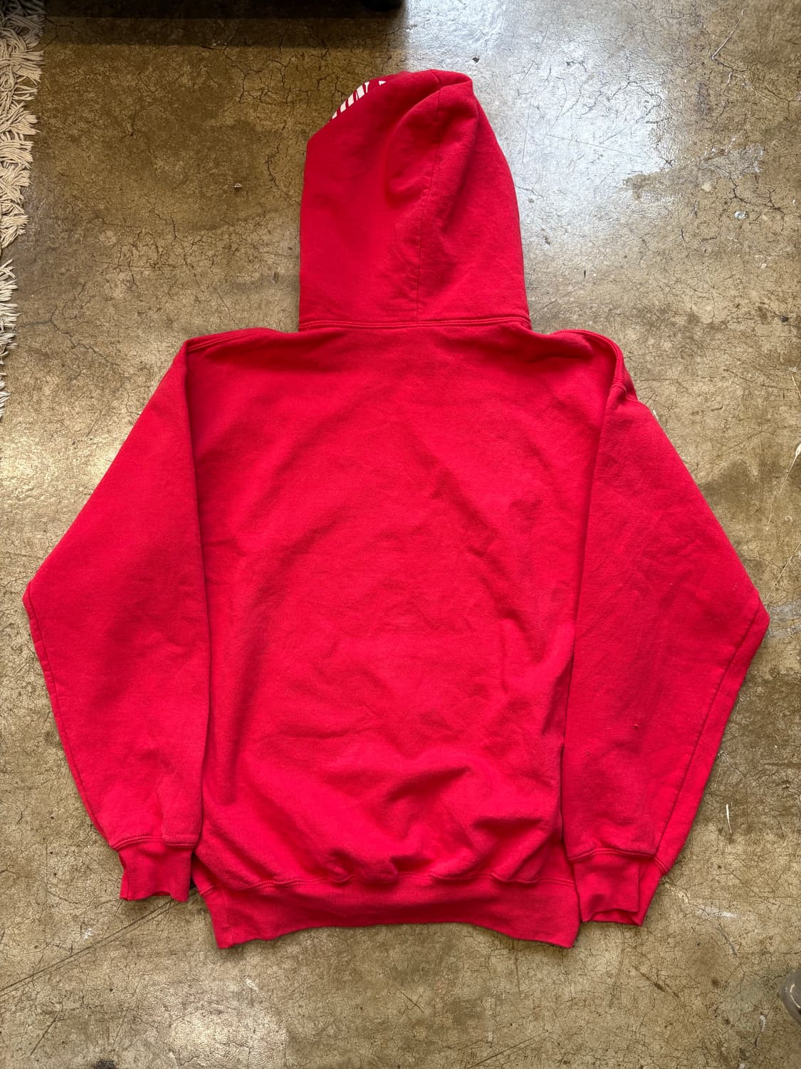 Gildan 크랙 프린팅 빈티지 스웻 후디 상품이미지6