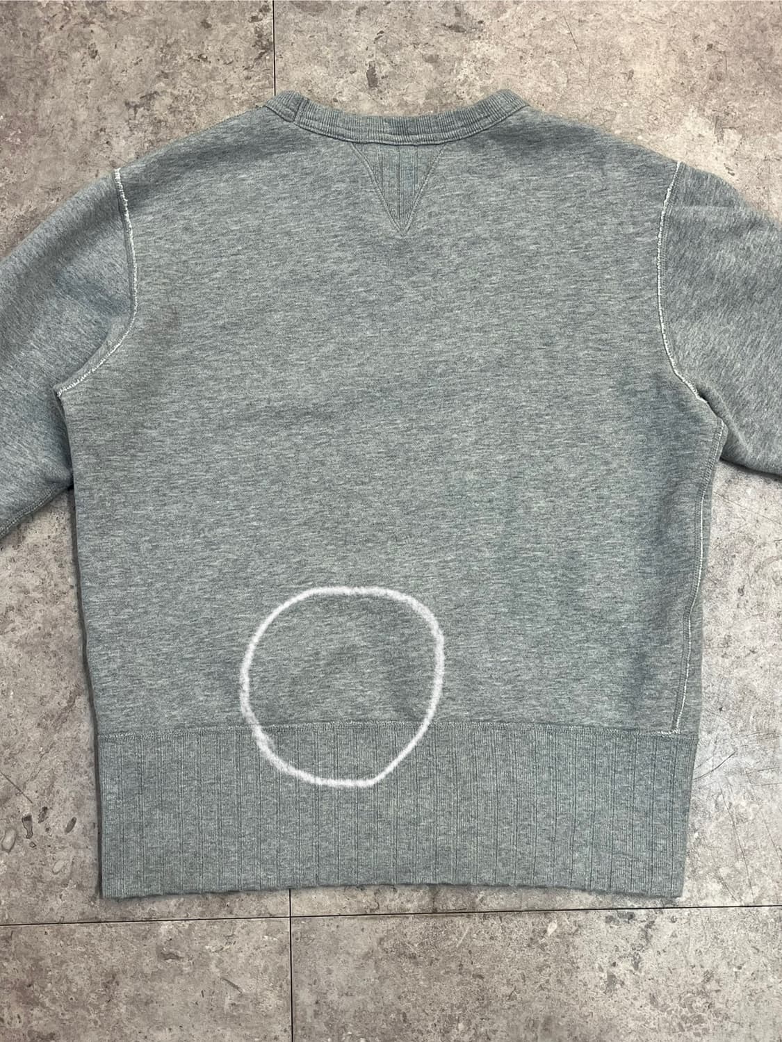 챔피온 기모 맨투맨 그레이 M #csz2382 상품이미지8