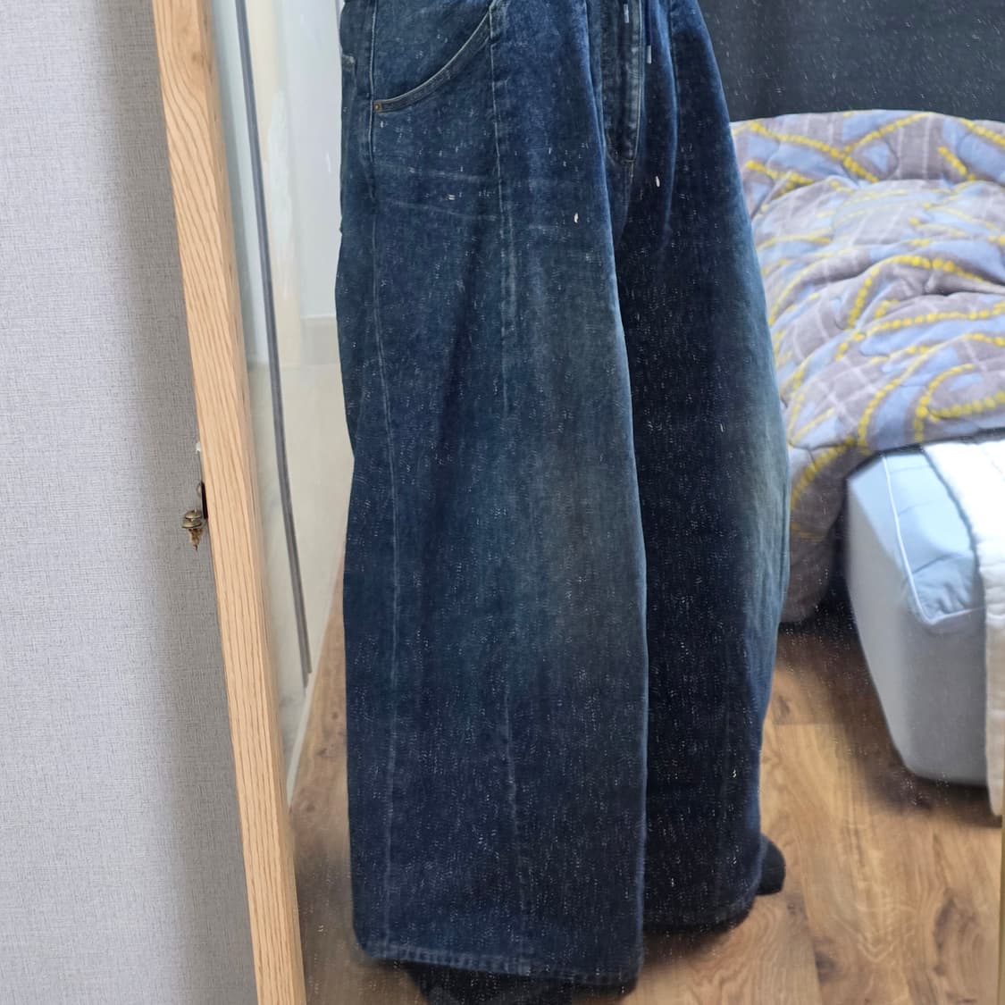 니들스 H.D. 버기 팬츠 진 12온즈 데님 인디고 상품이미지3