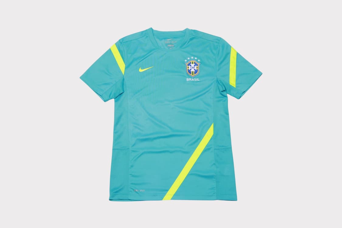 [S] 나이키 11-12 브라질 트레이닝 반팔 티셔츠 상품이미지1