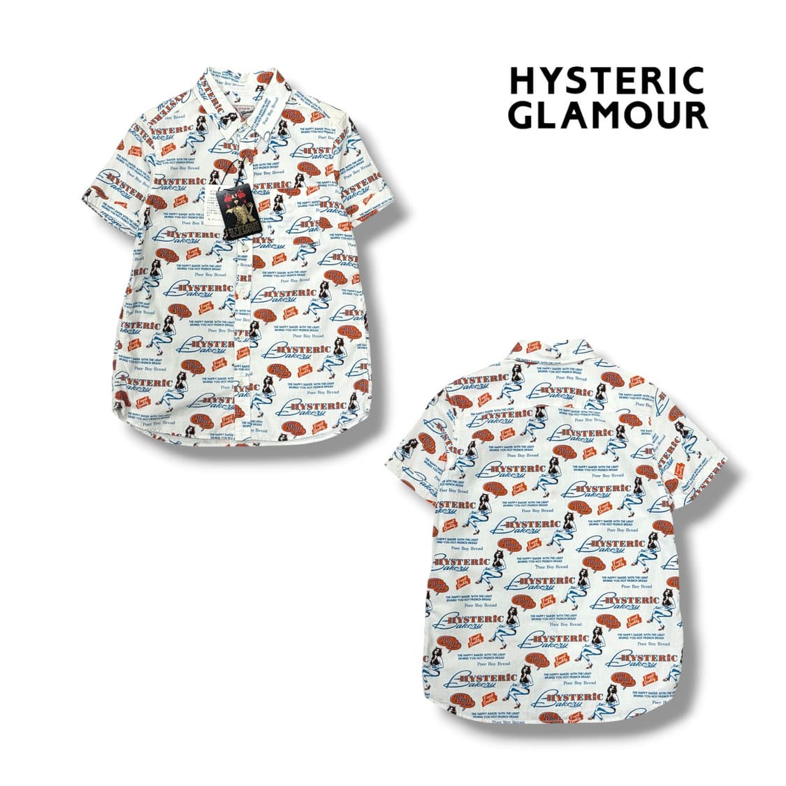 히스테릭글래머 히스걸 반팔셔츠 상품이미지2