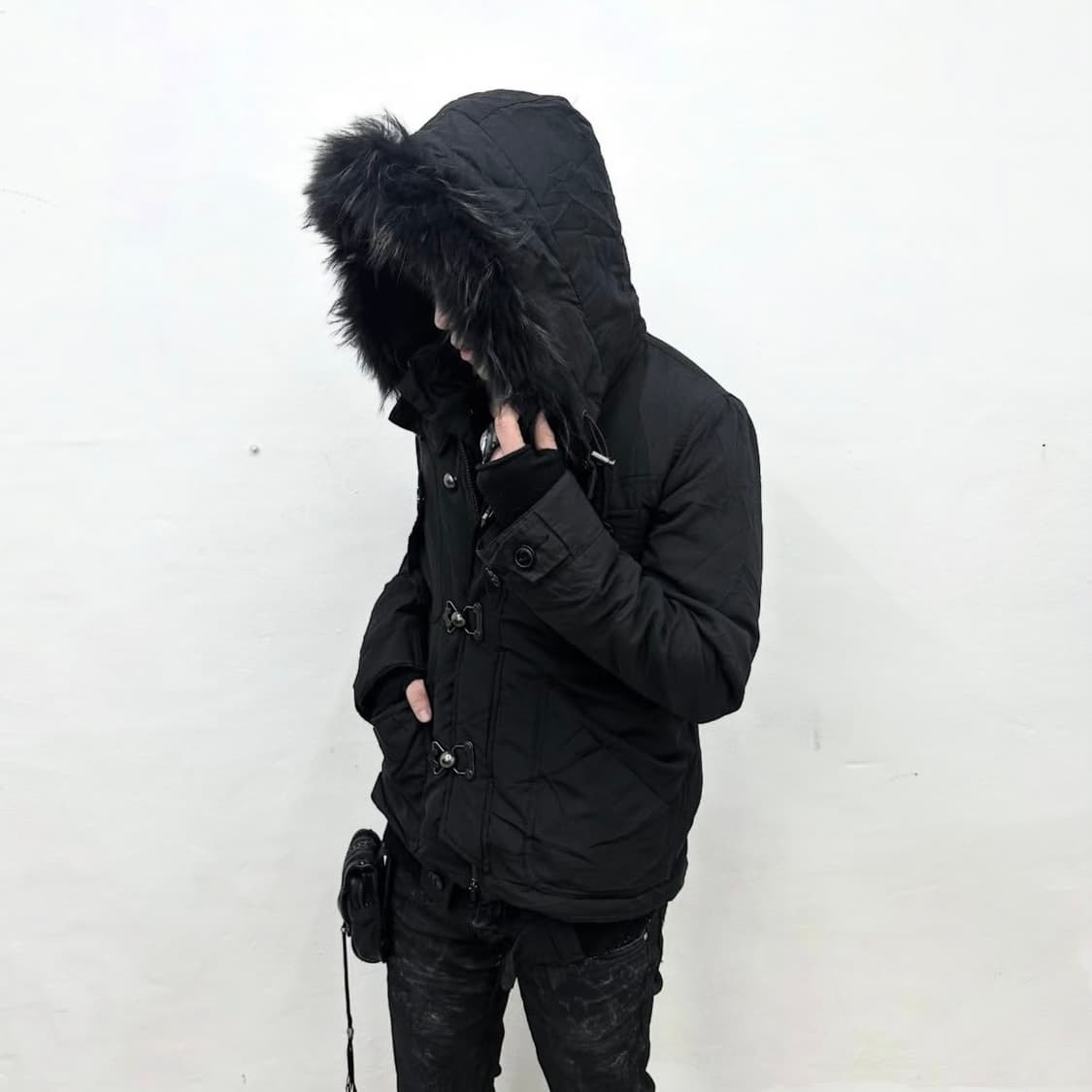 Sly 00’s buckle detail fur jacket 상품이미지3