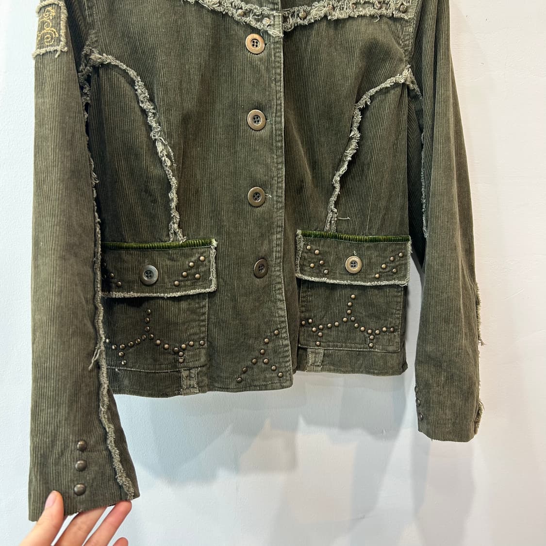 웨스턴 그런지 디테일 자켓 상품이미지4