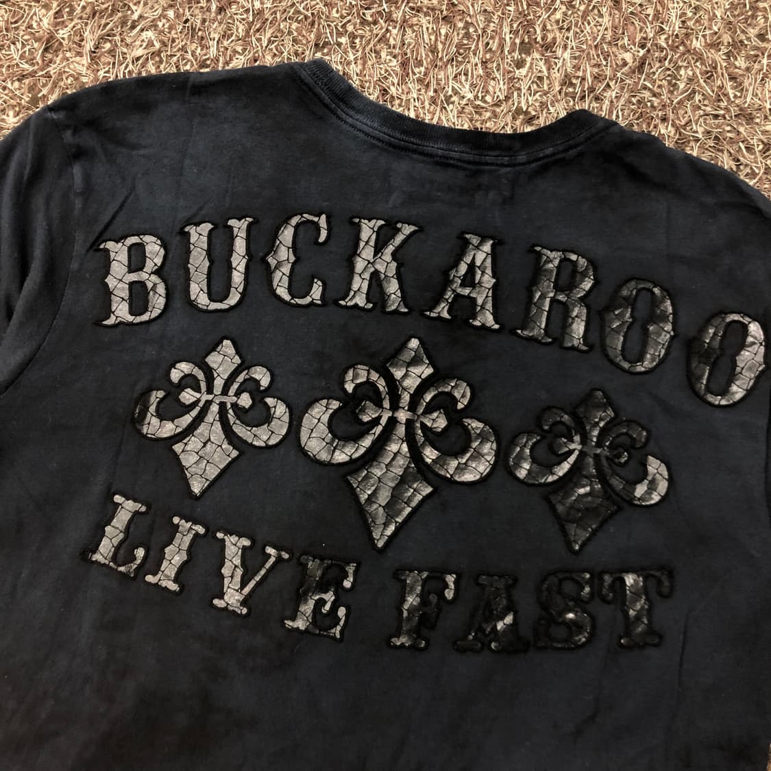 M 버커루 Y2K 오리엔탈 펑크 티셔츠 상품이미지4