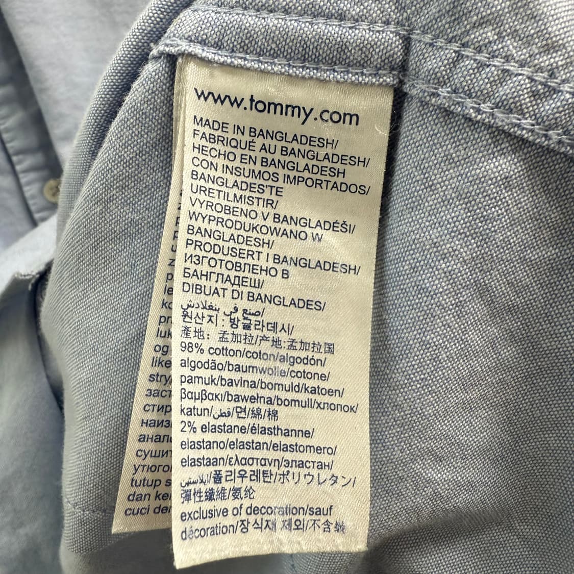 [XL] 타미진스 슬림핏 셔츠 상품이미지6