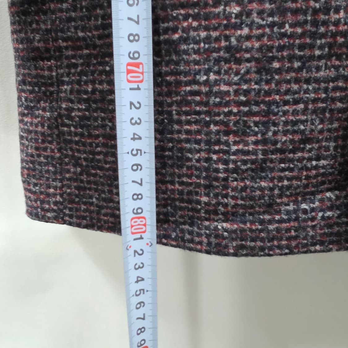 0754 Ferraro Milano(페라로 밀라노) 멀티체크 방모코트 상품이미지6