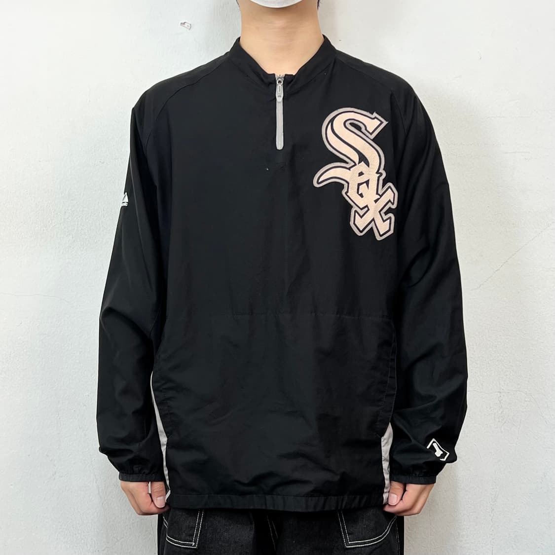 마제스틱 화이트삭스 오버사이즈 웜업 상품이미지2