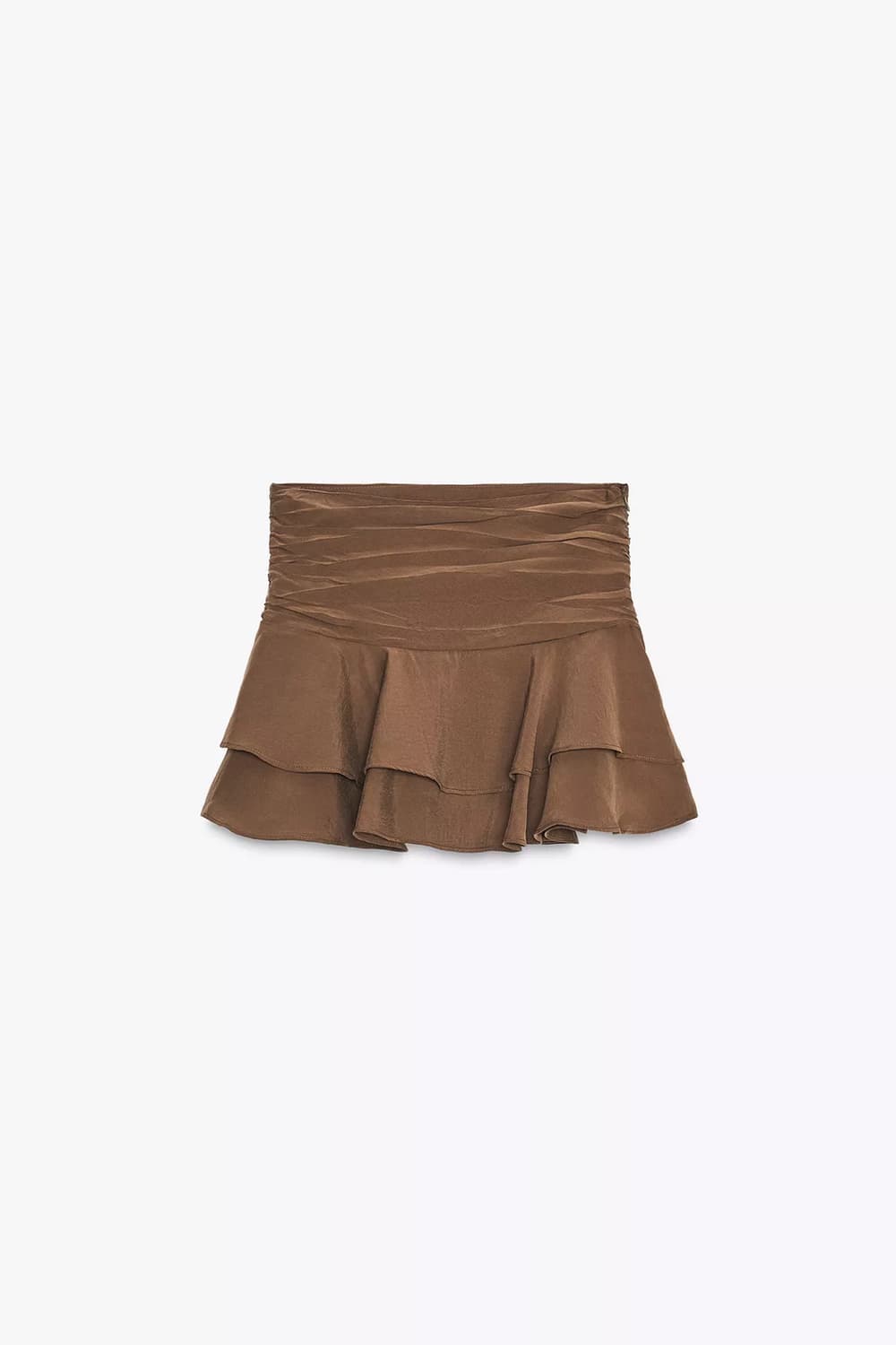 자라 러플 랩 스커트 팬츠 치마 M 상품이미지1