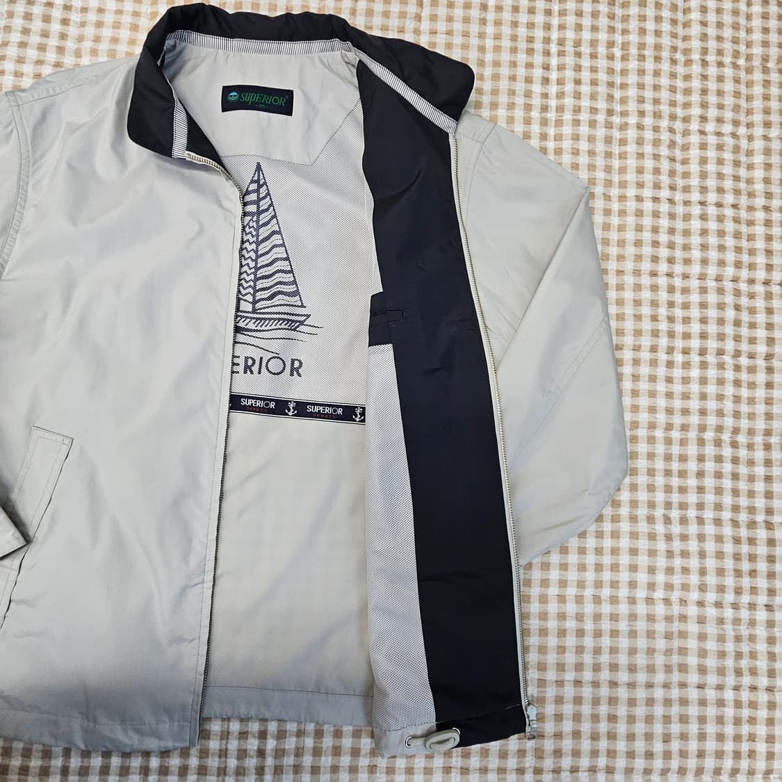 슈페리어 얇은 바람막이 자켓 남자100 상품이미지6