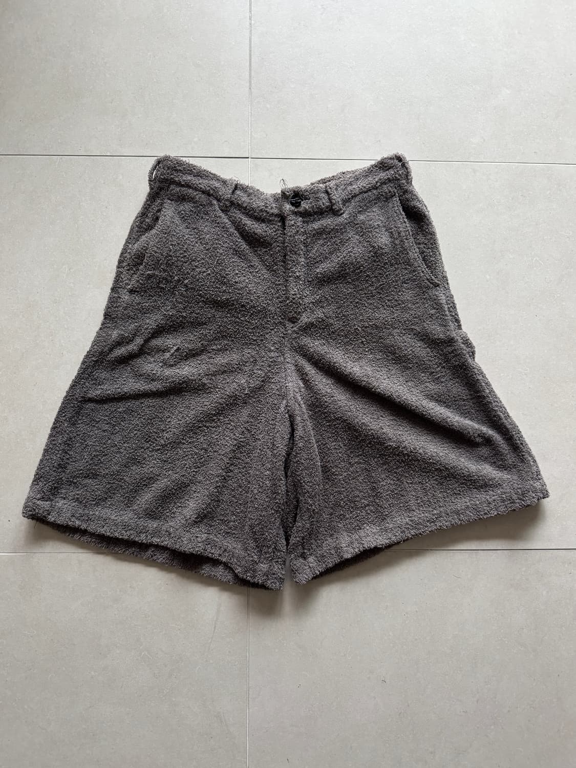 꼼데가르송 옴므 플러스 테리 코튼 쇼츠 S 상품이미지1