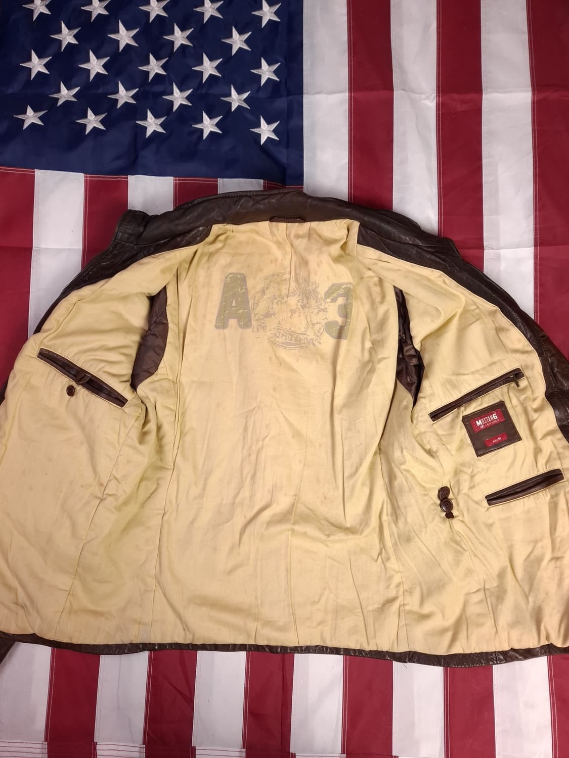 오리지날 무스탕 리얼레더 필드 자켓 상품이미지9