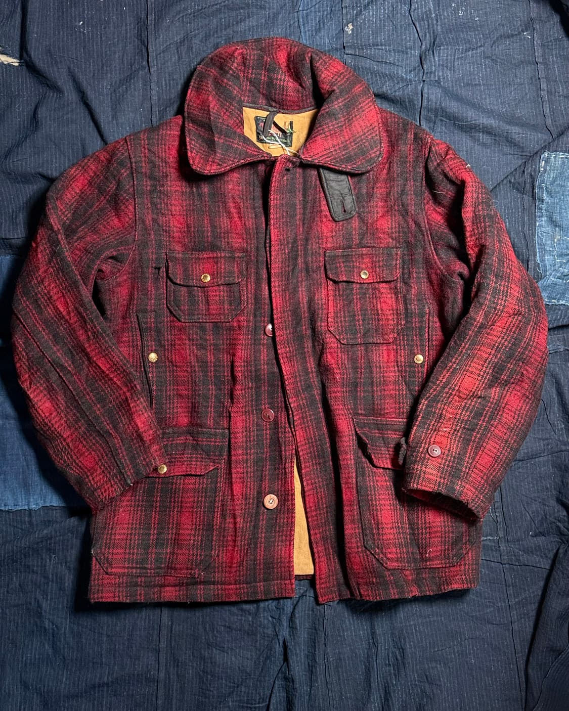 30-40‘s 울리치 플래드 체크 매키노 크루저 자켓 44 상품이미지1