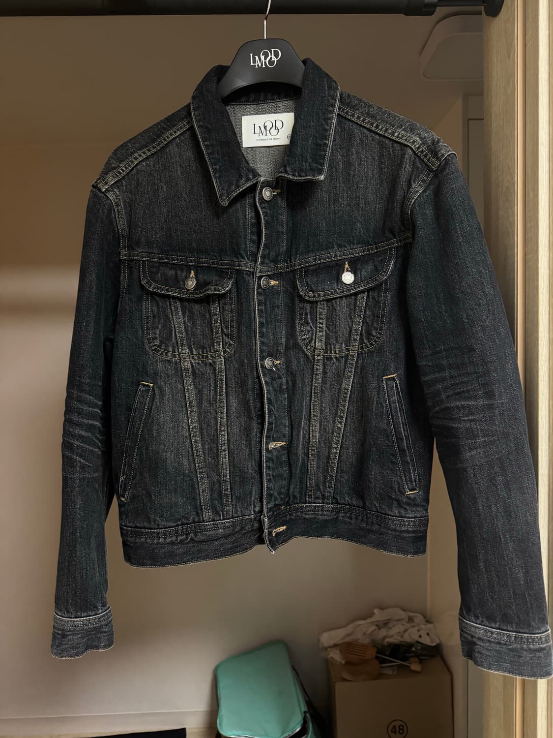 엘무드 버번 데님자켓 상품이미지1