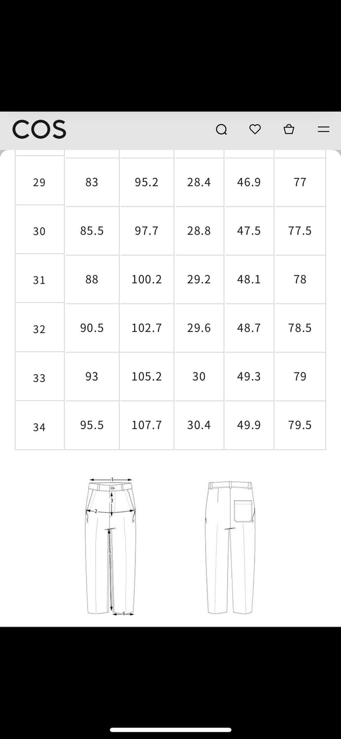 cos 맨즈 남자 가디건 자켓 청바지 판매 상품이미지10