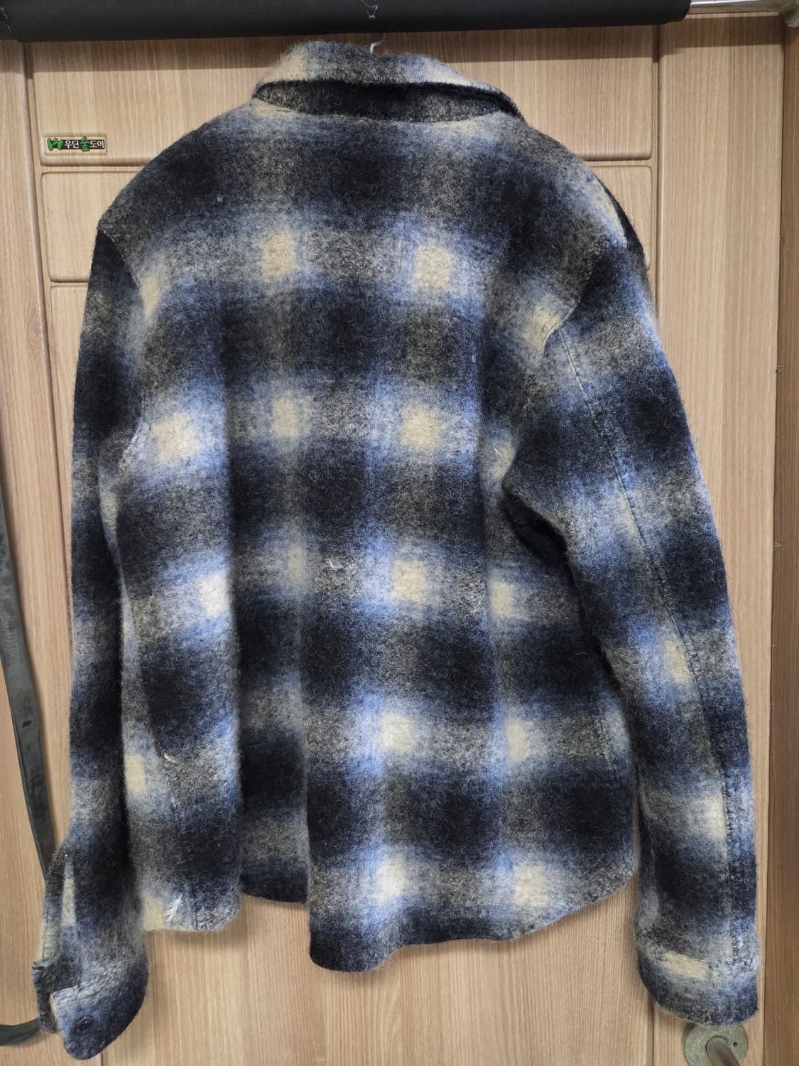 폴로 데님엔 서플라이 울 체크 셔츠 상품이미지2