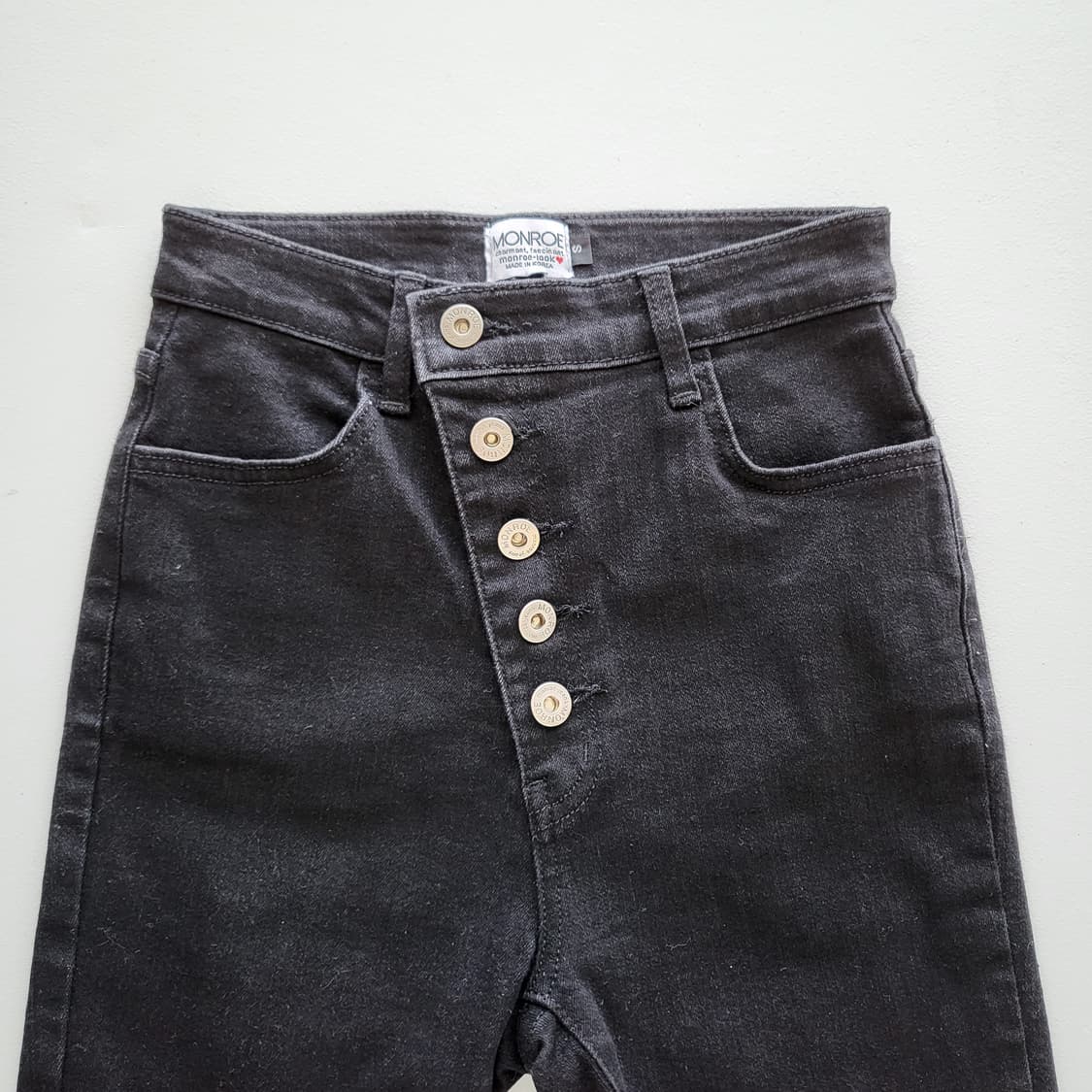 언발  3부  데님 반바지   판매합니다 
 상품이미지3