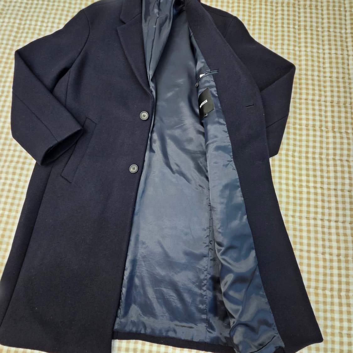 페이퍼리즘 추동 울 코트 자켓 남자100 상품이미지6