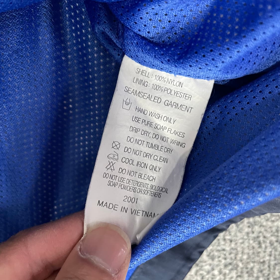 아라이 네이비 바람막이 자켓 상품이미지6