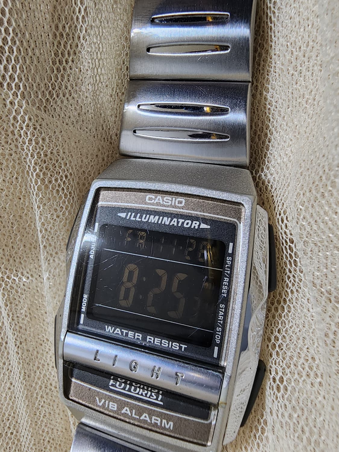 빈티지 카시오 A220  퓨처리스트 메탈 전자시계 상품이미지6