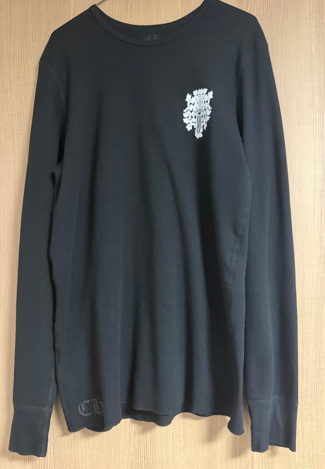 크롬하츠 대거 와플 써멀 롱슬리브 블랙 XXL 상품이미지4