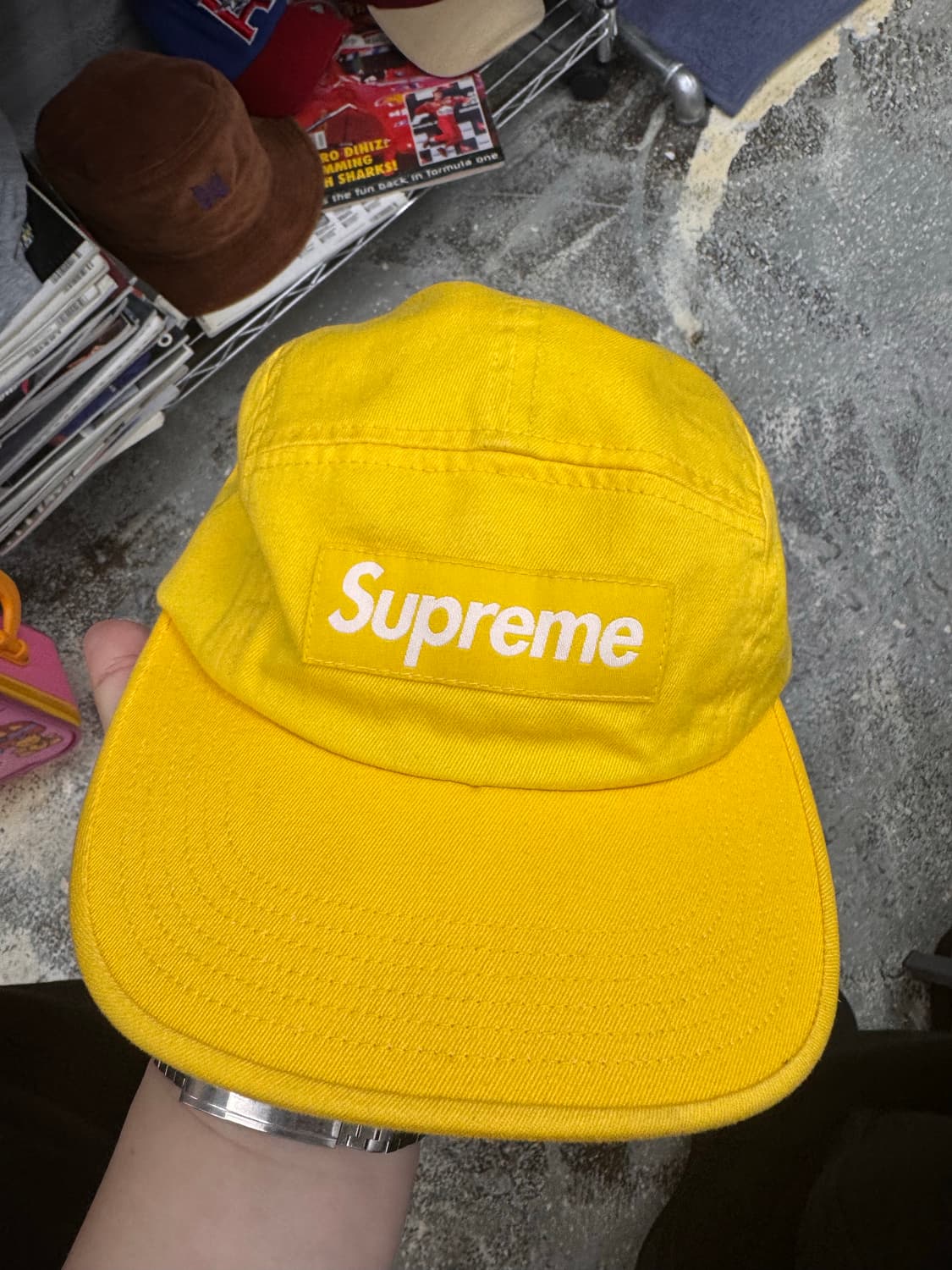 슈프림 캠프캡 모자  모음 일괄 3개  상품이미지1