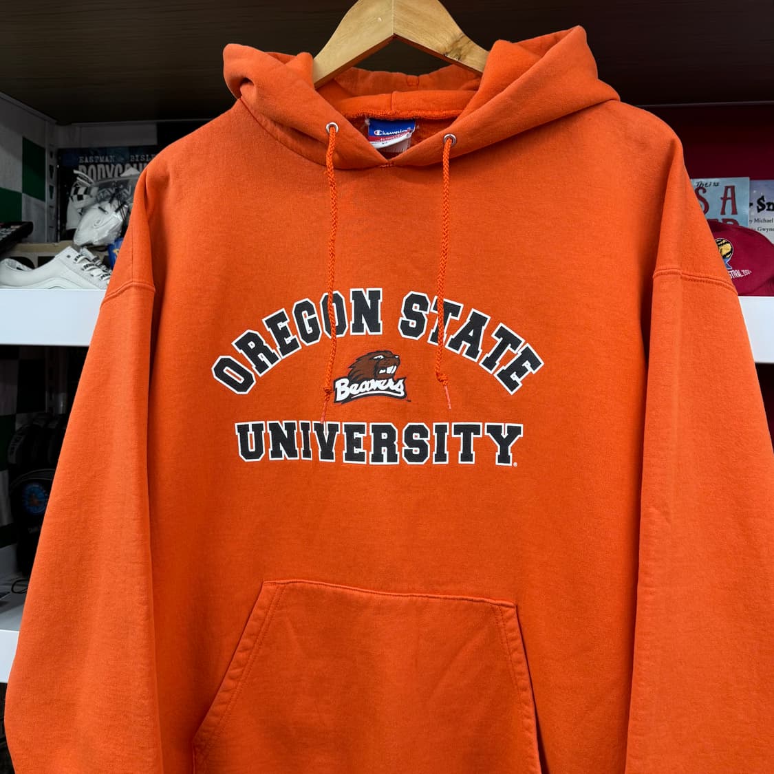 90s 챔피온 오레곤 스웻 후드티 (XL)    상품이미지2