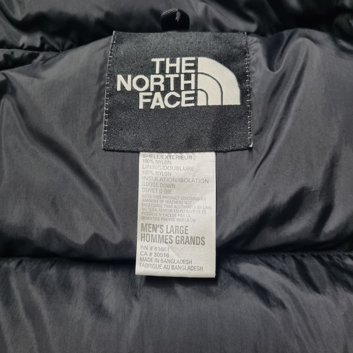 90S 빈티지 노스페이스 눕시 블랙 - L   상품이미지9