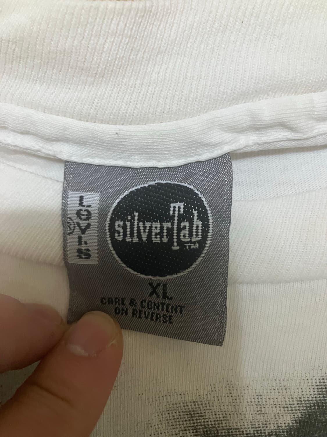 90s 리바이스 실버탭 반팔티 MADE IN USA 상품이미지3