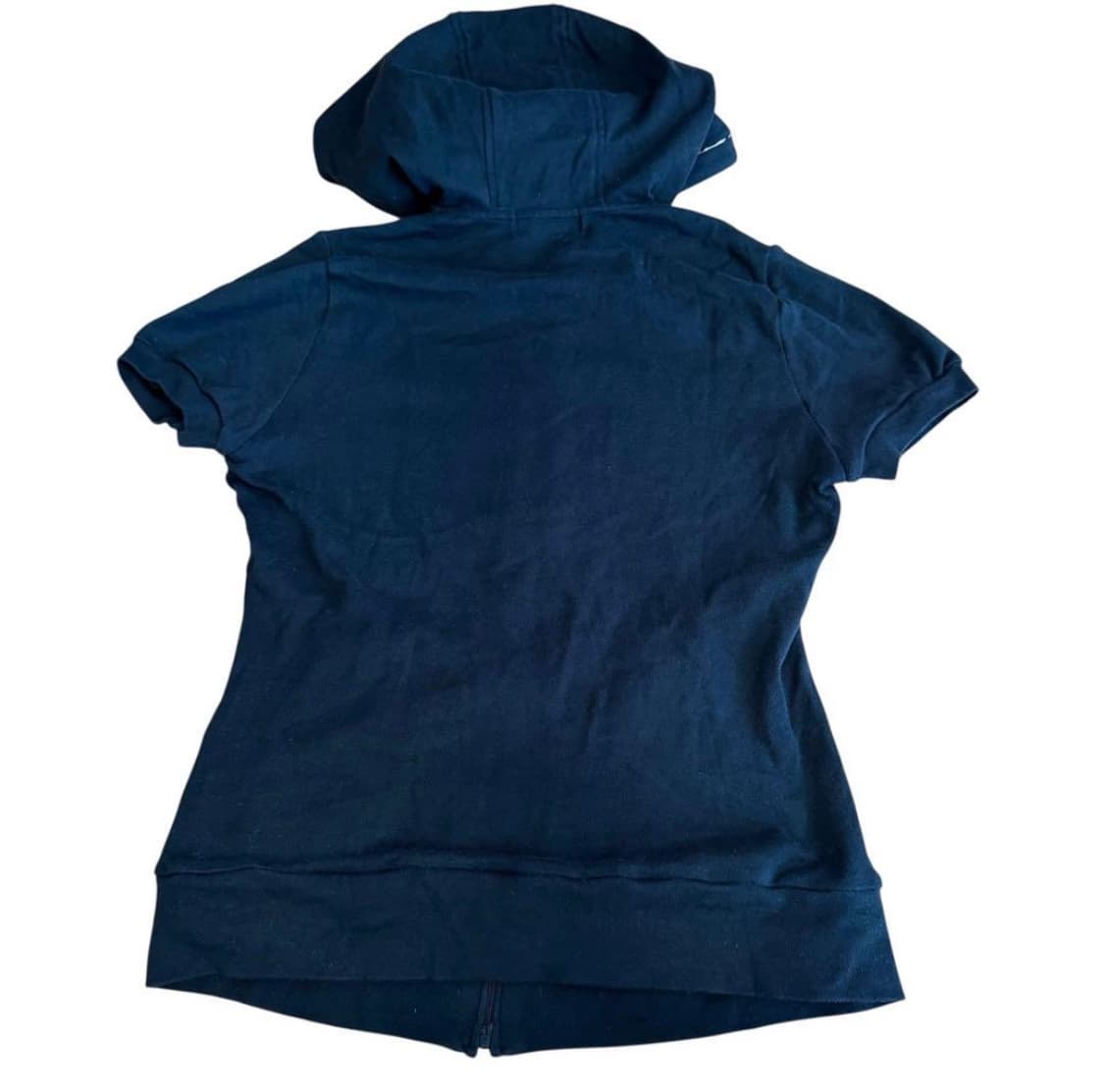 버버리 블루라벨 퍼프 노바체크 반팔 후드집업 상품이미지3