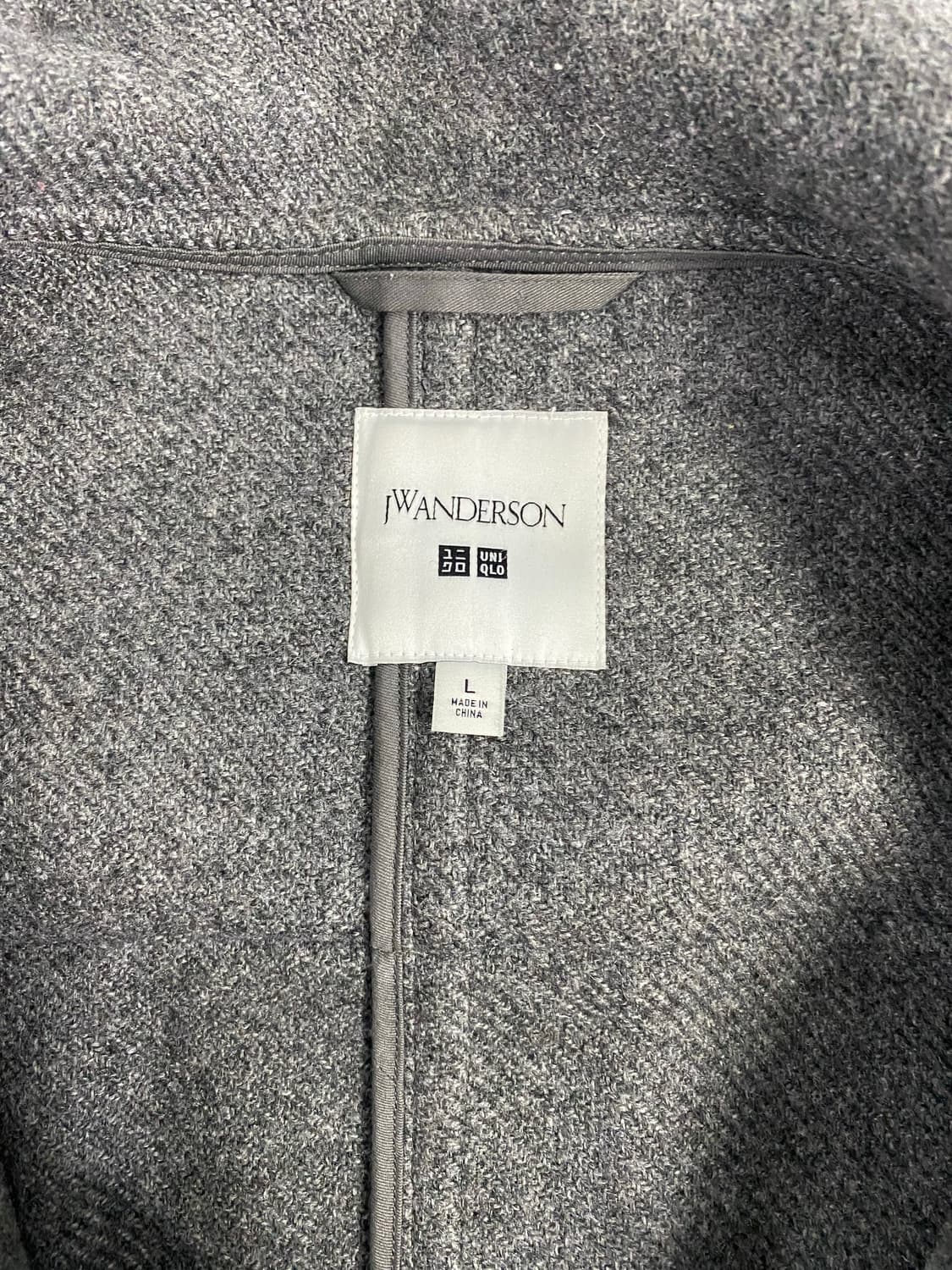 유니클로 jw앤더슨 더플 떡볶이 코트 L 상품이미지4