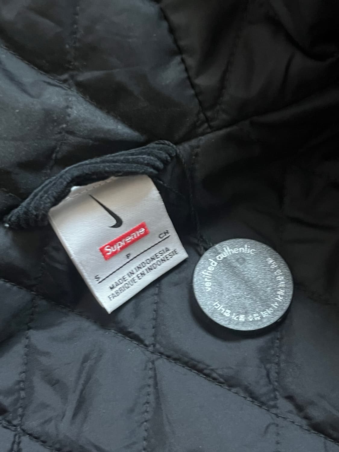 나이키 슈프림 코듀로이 자켓 상품이미지3