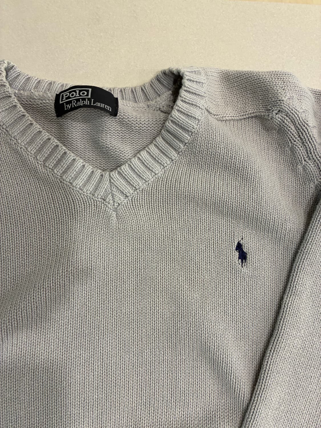 폴로 빈티지 니트 상품이미지2
