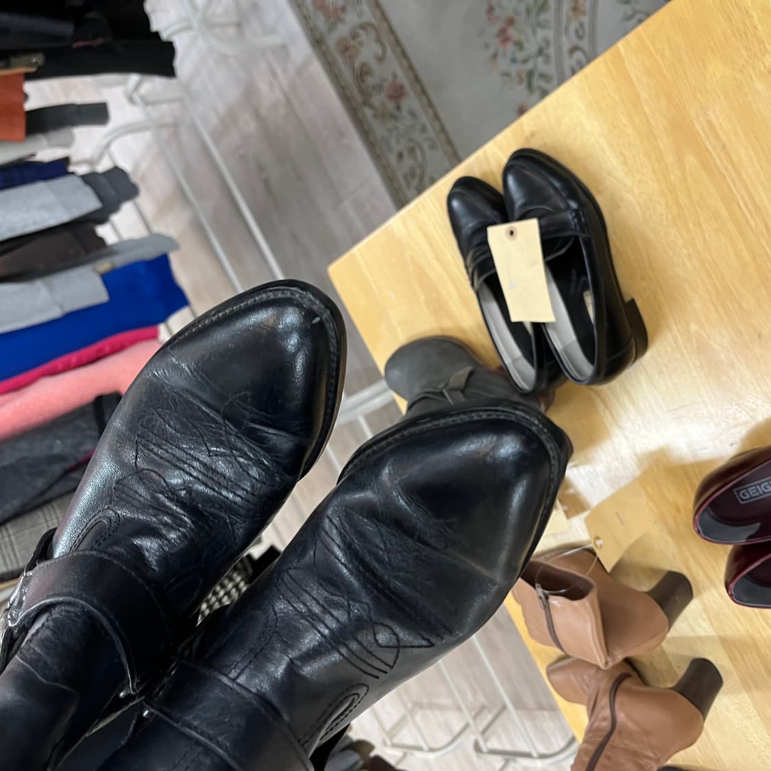 빈티지 랜드로버 웨스턴 부츠 240 상품이미지7