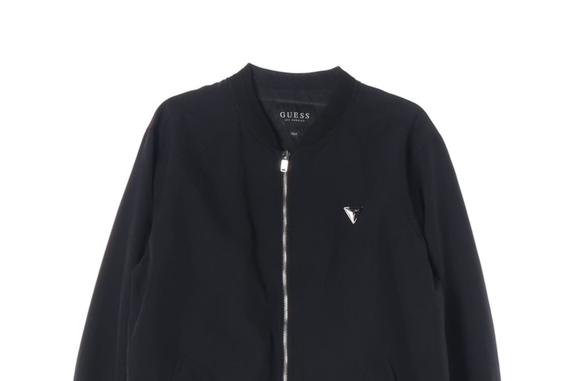 GUESS 미니멀 나일론 블루종 자켓 L 상품이미지3