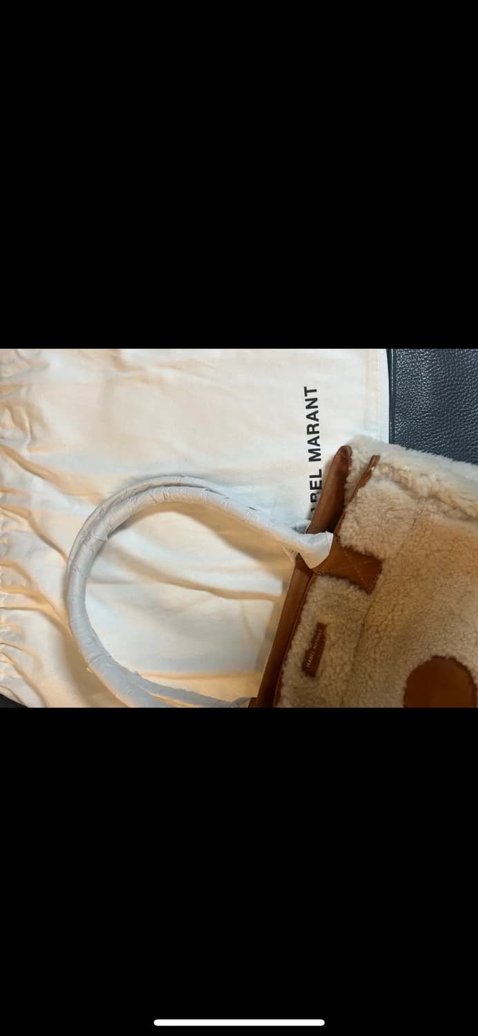 이자벨 마랑 옌키 시어링 토트백 새상품 상품이미지7