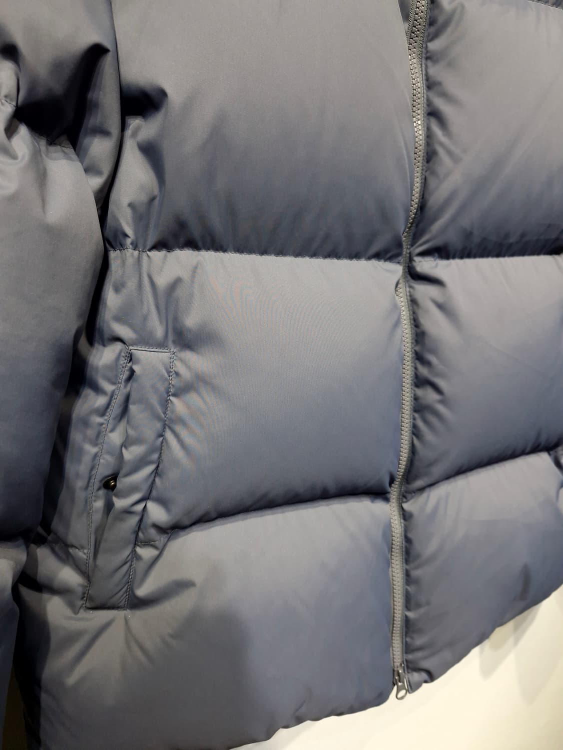 COOR 쿠어 구스다운 숏패딩 블루그레이(M) 상품이미지7