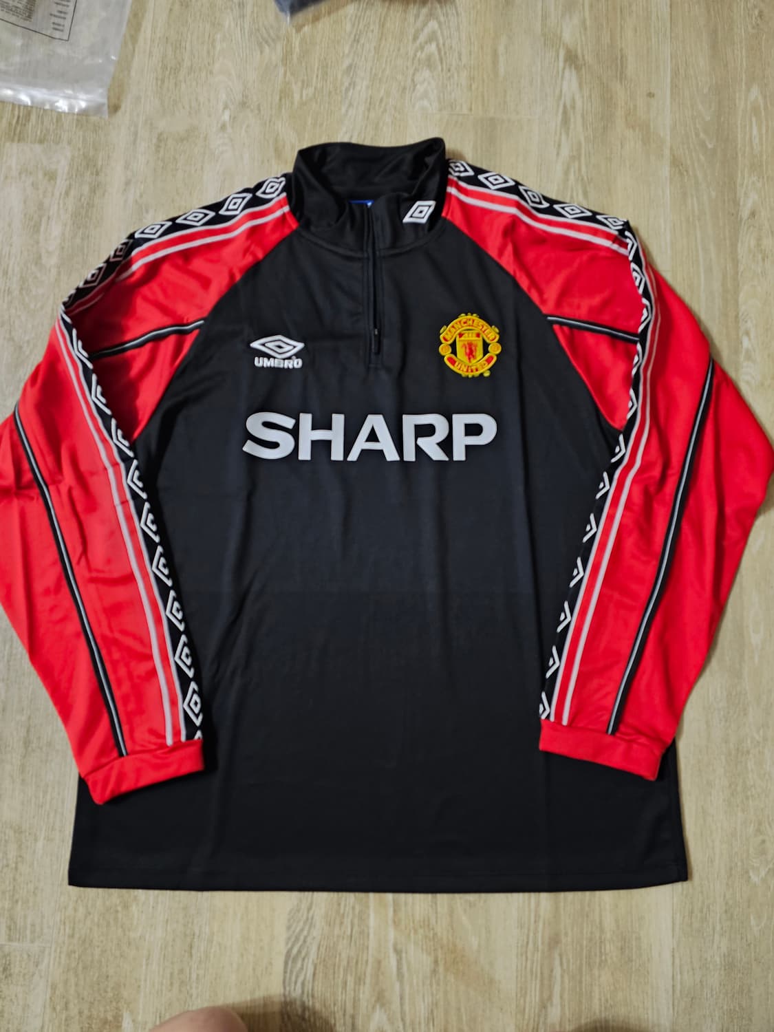 맨체스터 유나이티드 맨유 레트로 트레이닝복 트레이닝킷 트레이닝쇼츠 상품이미지1