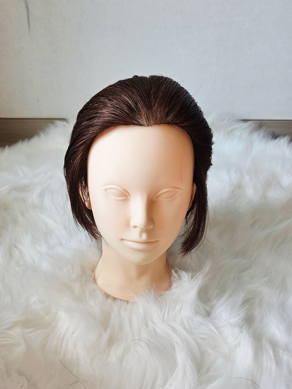 미용 커트 연습용 통가발 3개 / 앞머리 길이 있음(20cm) 상품이미지8