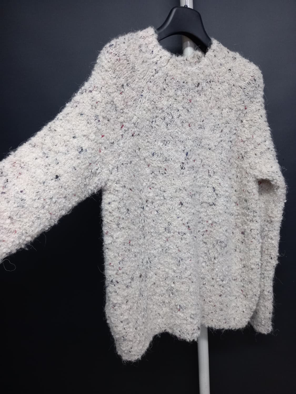 새 망고 MANGO 춘추동 부클 니트풀오버 55 상품이미지4