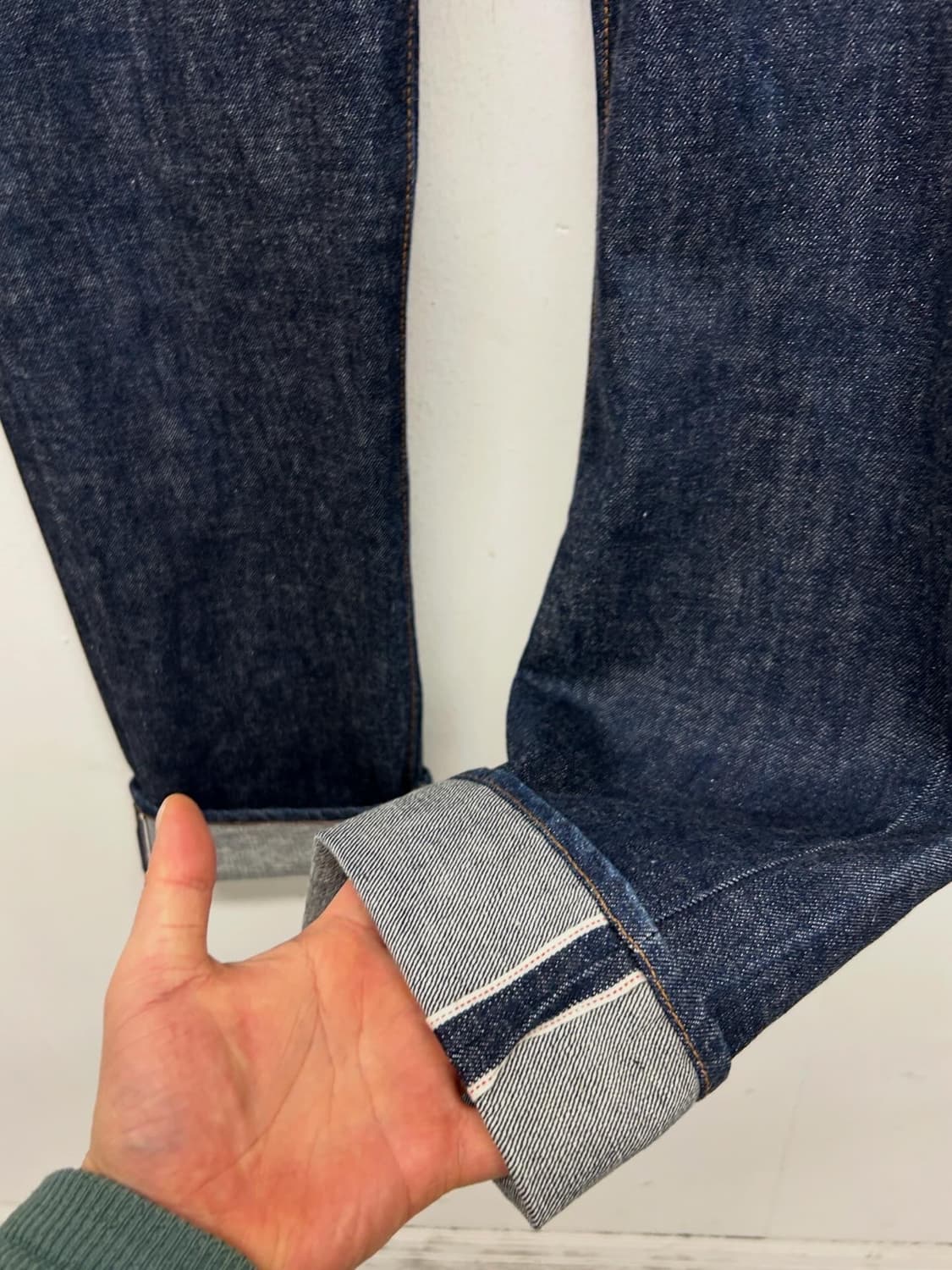 90s JPN 리바이스 502XX 빅E 셀비지 데님 팬츠 상품이미지4