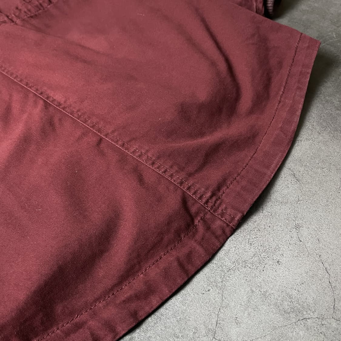 GARAGE 빈티지 와인 퀄팅안감 후드파카 A00336 상품이미지8