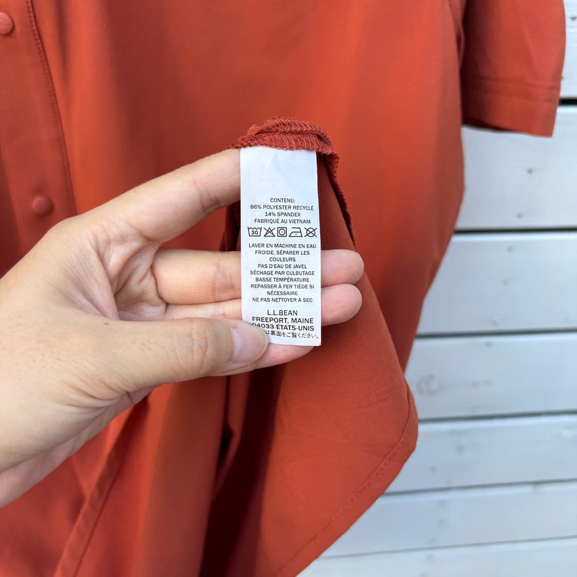 L.L.bean 엘엘빈 반팔 셔츠 상품이미지6