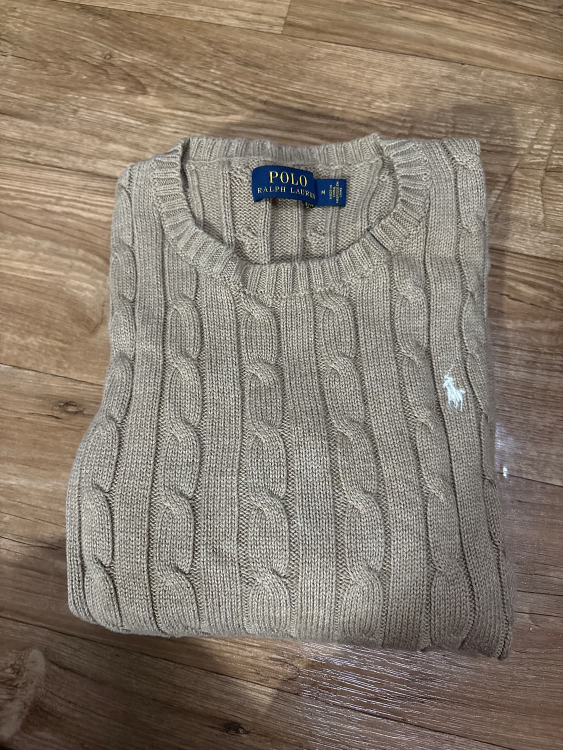 폴로 케이블니트 상품이미지1