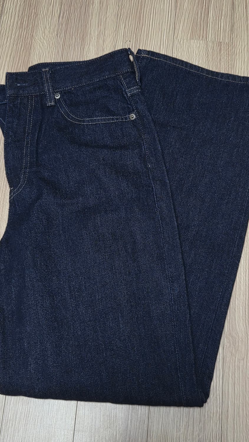 [24] 유니클로 와이드 스트레이트진 (상태 SSS급) 상품이미지1