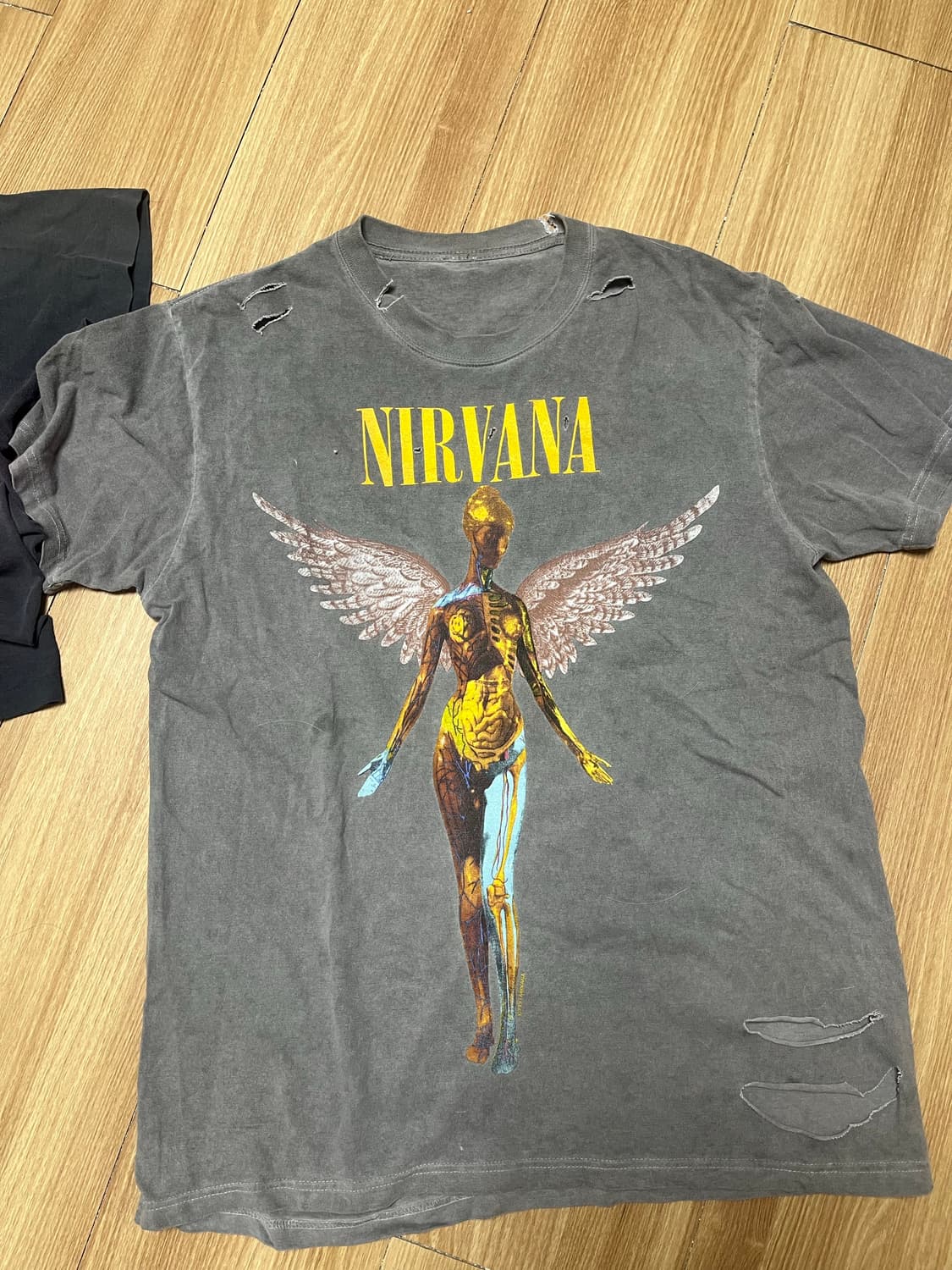 Nirvana 락 빈티지 티셔츠  상품이미지1