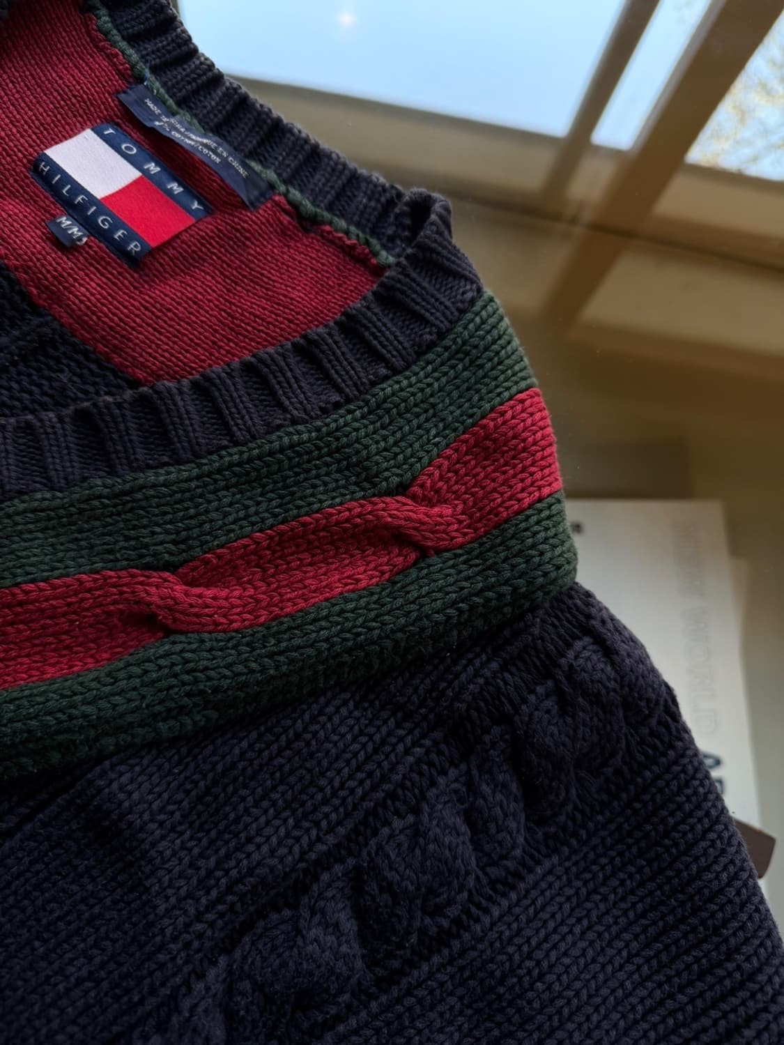 타미힐피거 케이블 니트 105 상품이미지3