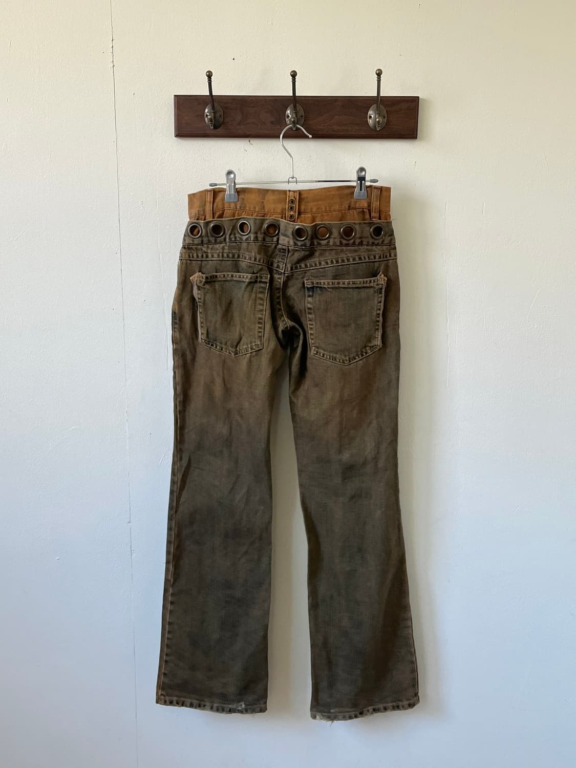 00‘s midas 레이어드 데님팬츠 상품이미지3